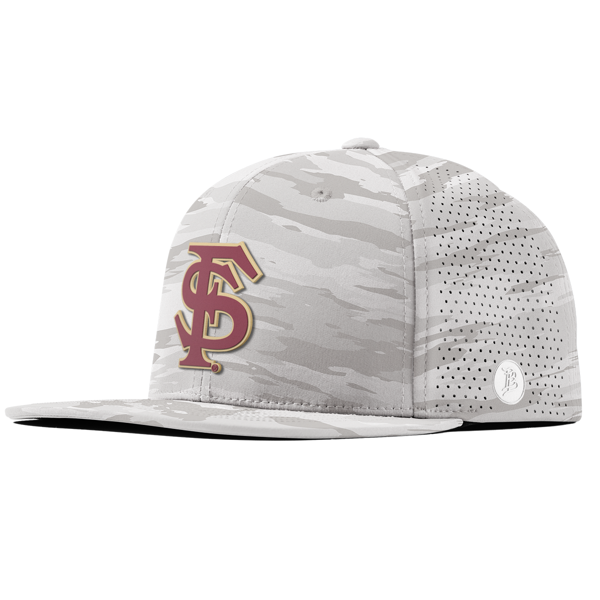 Florida State University "FSU Block" Flat Elite Arctic Camo