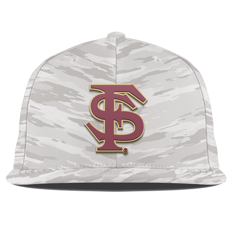 Florida State University "FSU Block" Flat Elite Arctic Camo