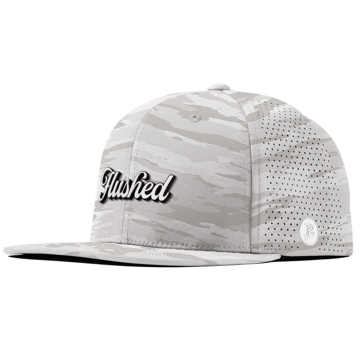 Flushed Script Flat Elite Arctic Camo