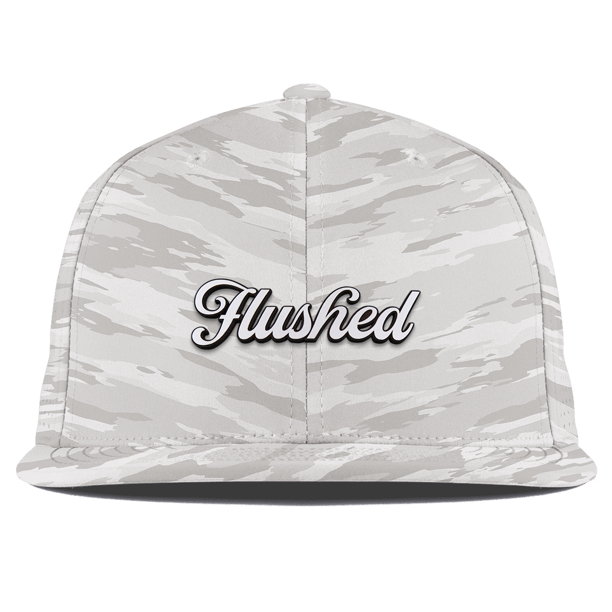Flushed Script Flat Elite Arctic Camo