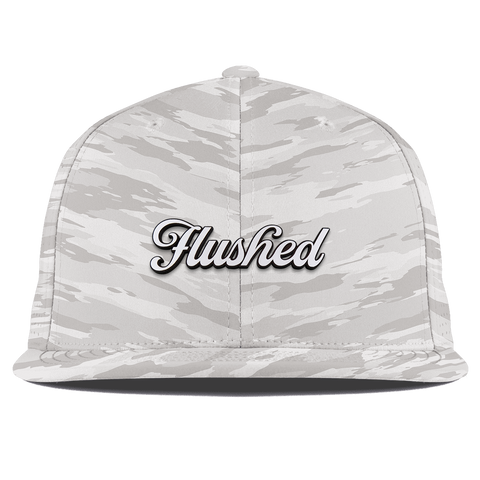 Flushed Script Flat Elite Arctic Camo