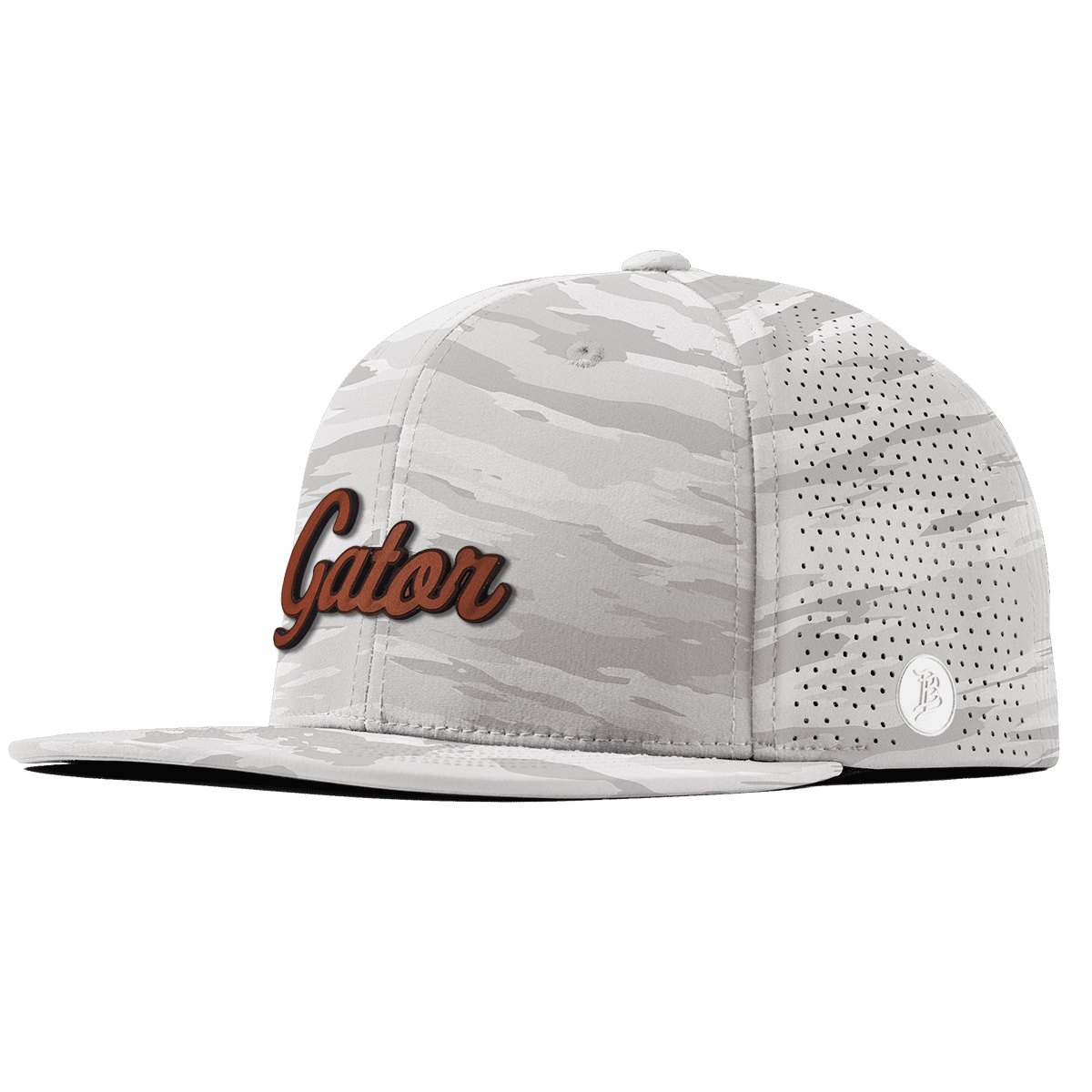 Gator Script Tan Elite Classic Arctic Camo