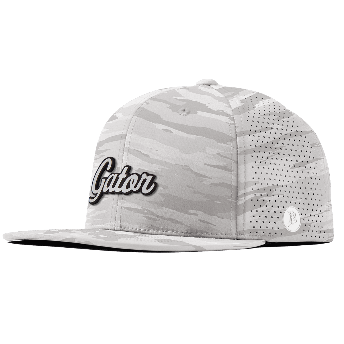 Gator Script White Elite Classic Arctic Camo