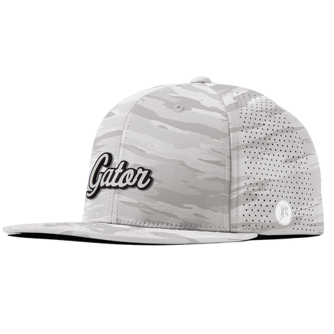 Gator Script White Elite Classic Arctic Camo