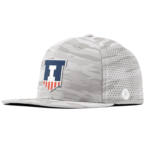 University of Illinois "Illinois Athletics" Flat Elite Arctic Camo