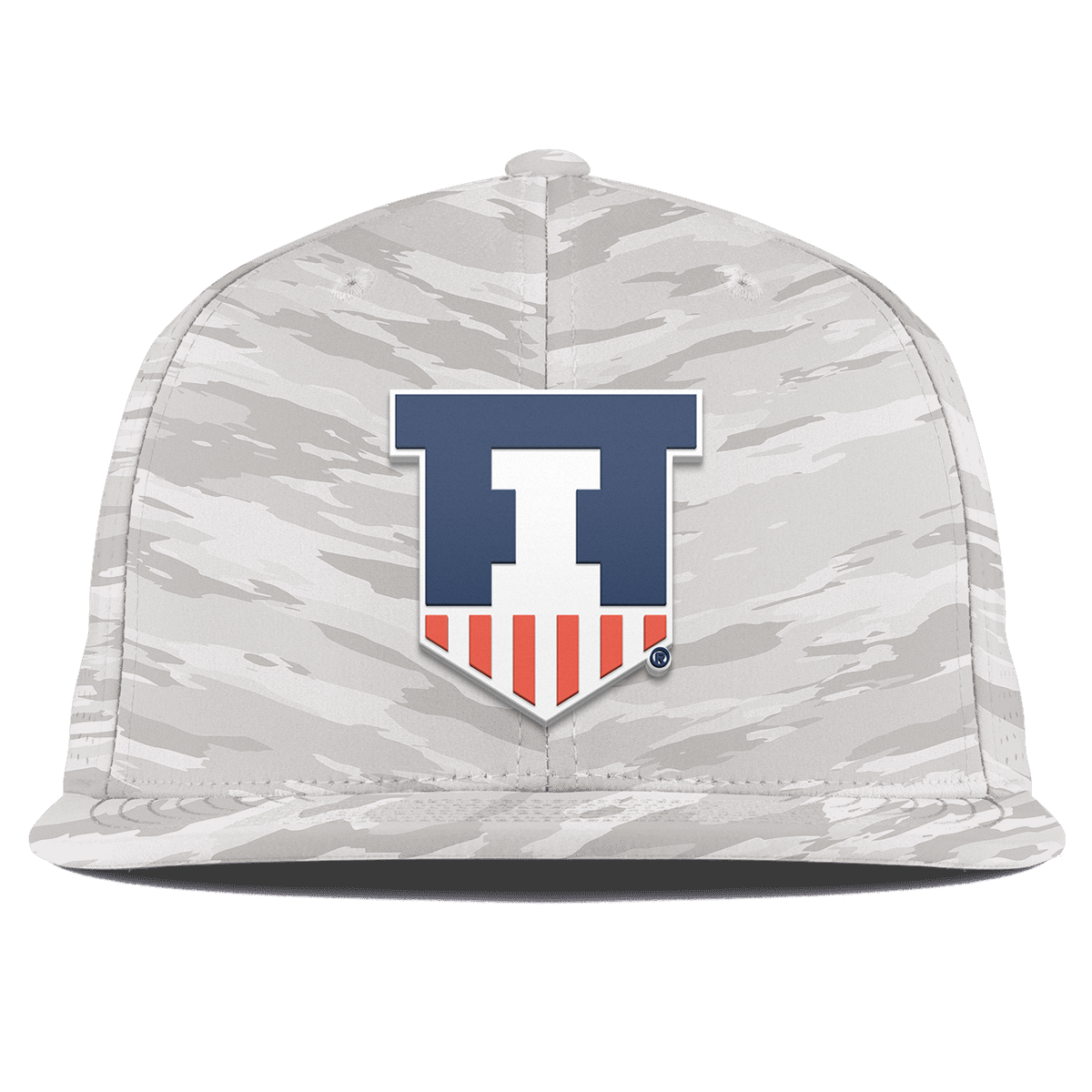University of Illinois "Illinois Athletics" Flat Elite Arctic Camo