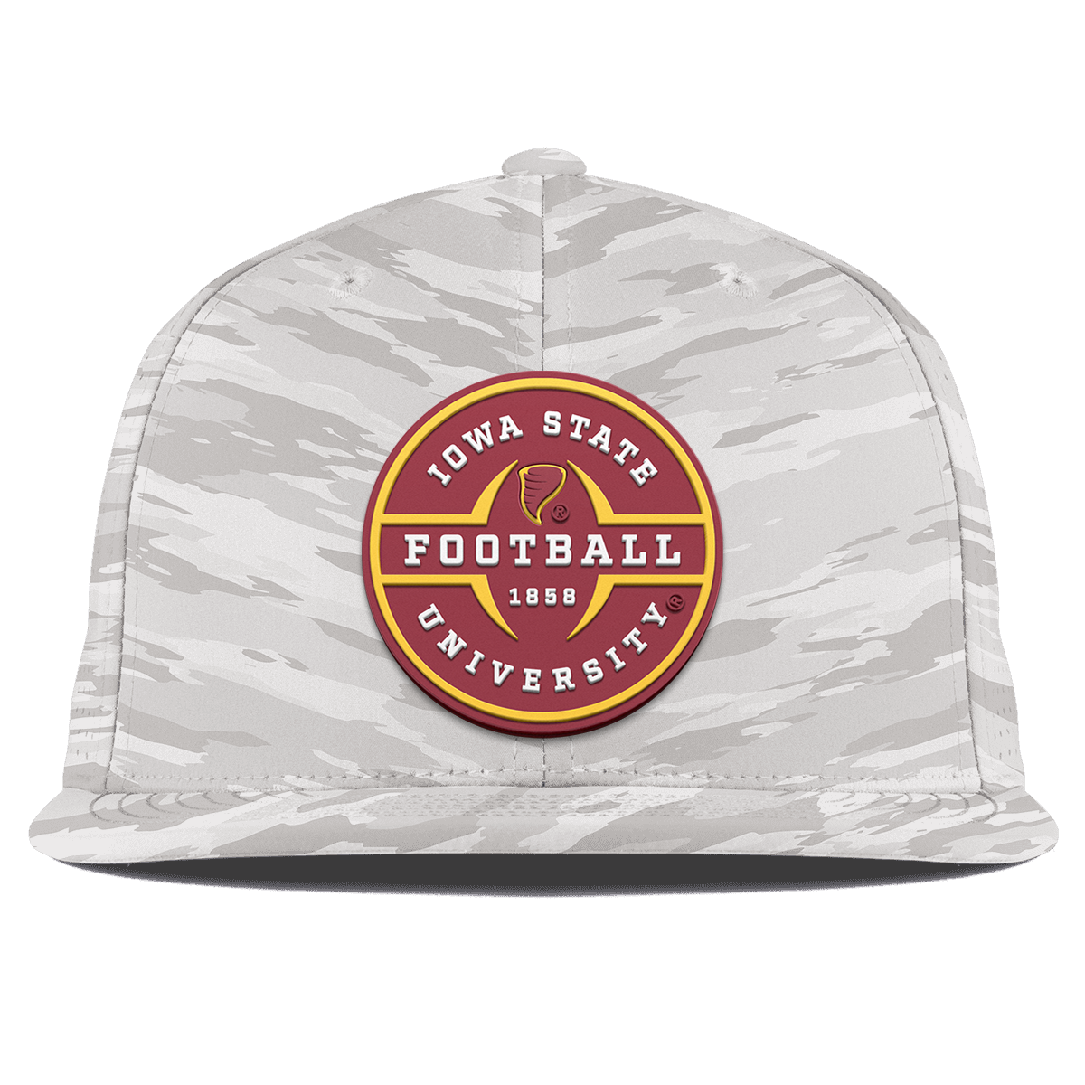 Iowa State University "Iowa State Football Legacy" Flat Elite Arctic Camo