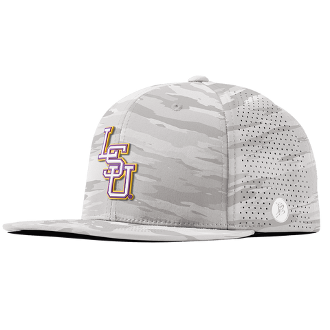 Louisiana State University "LSU Baseball" Flat Elite Arctic Camo