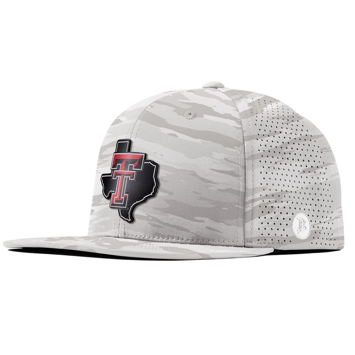 Texas Tech University "Lubbock Local" Flat Elite Arctic Camo