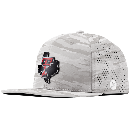 Texas Tech University "Lubbock Local" Flat Elite Arctic Camo