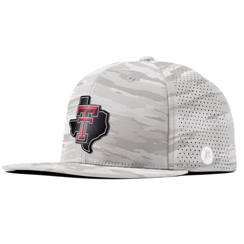 Texas Tech University "Lubbock Local" Flat Elite Arctic Camo