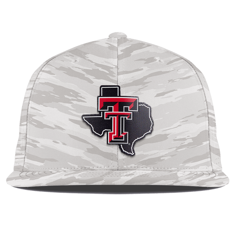 Texas Tech University "Lubbock Local" Flat Elite Arctic Camo