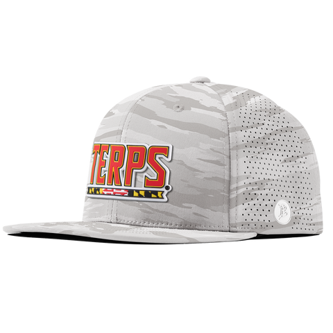 University of Maryland "Maryland Terps" Flat Elite Arctic Camo