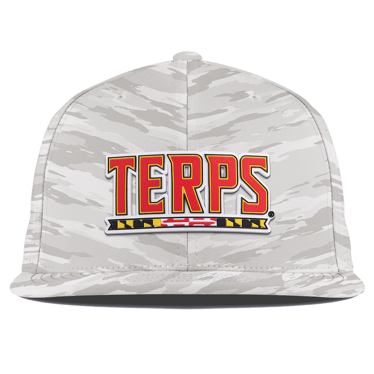 University of Maryland "Maryland Terps" Flat Elite Arctic Camo