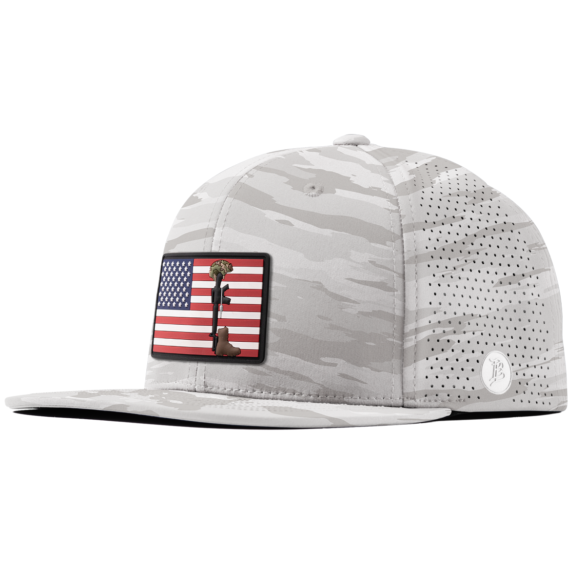 Memorial PVC Flat Elite Arctic Camo