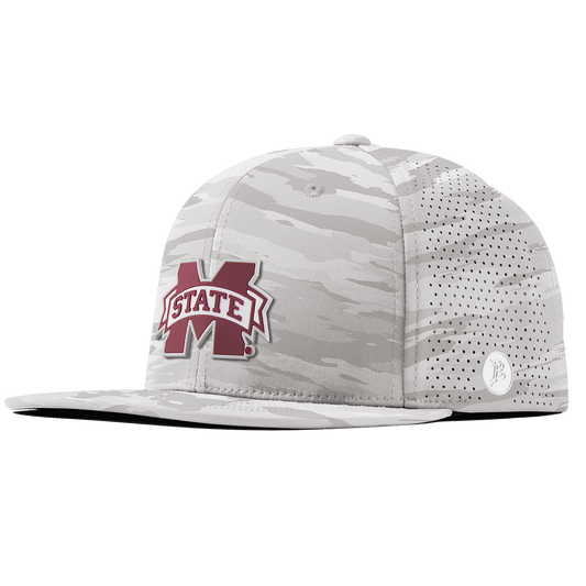 Mississippi State University "Mississippi State Team Logo" Flat Elite Arctic Camo