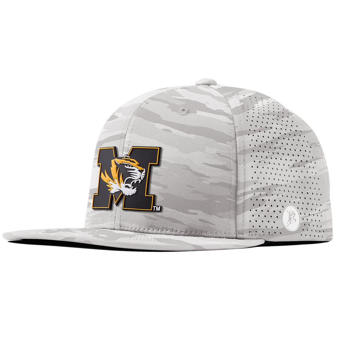 University of Missouri "Missouri M Team Logo" Flat Elite Arctic Camo