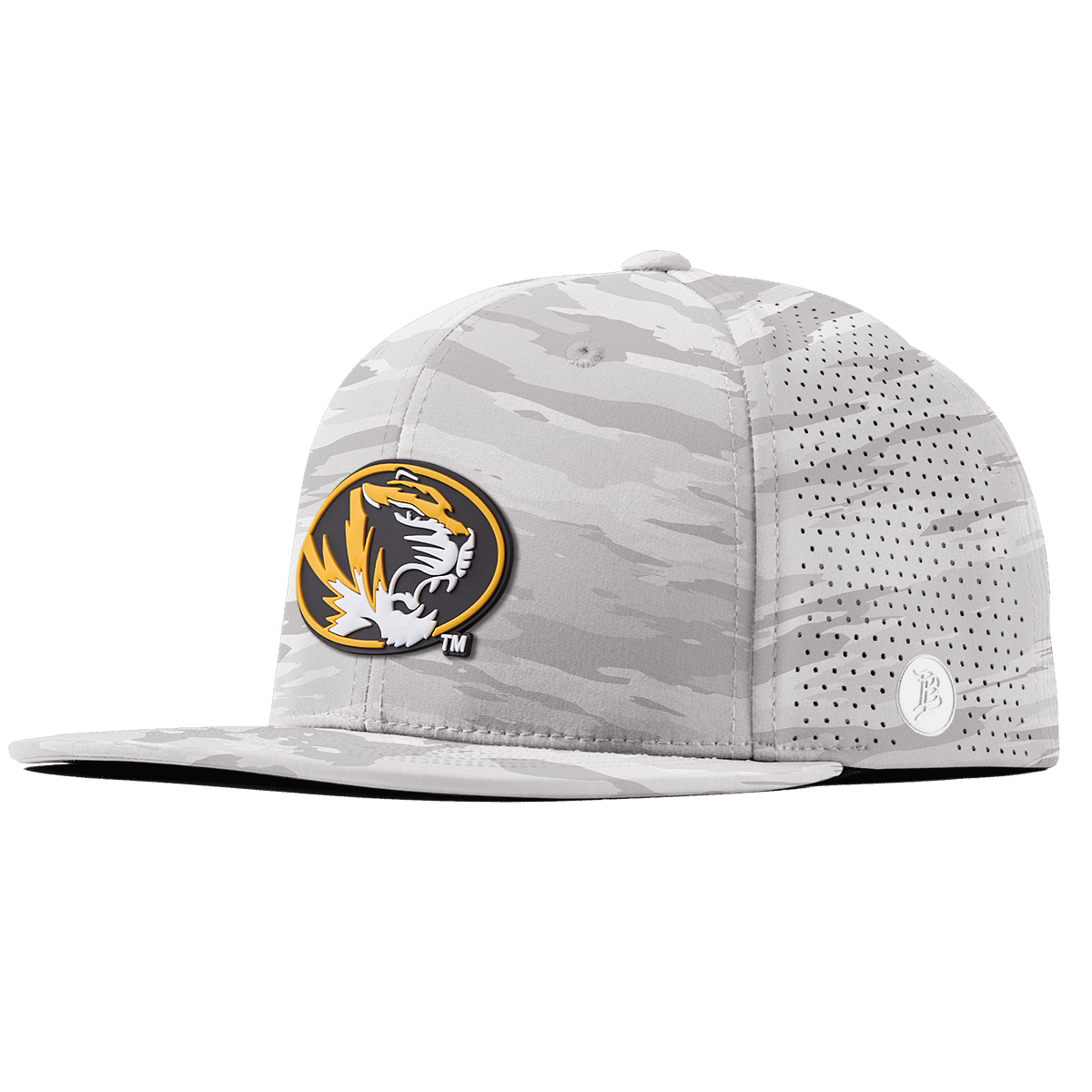 University of Missouri "Missouri Tigers Badge" Flat Elite Arctic Camo