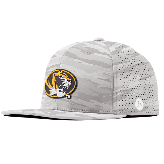 University of Missouri "Missouri Tigers Badge" Flat Elite Arctic Camo