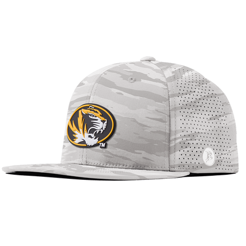 University of Missouri "Missouri Tigers Badge" Flat Elite Arctic Camo