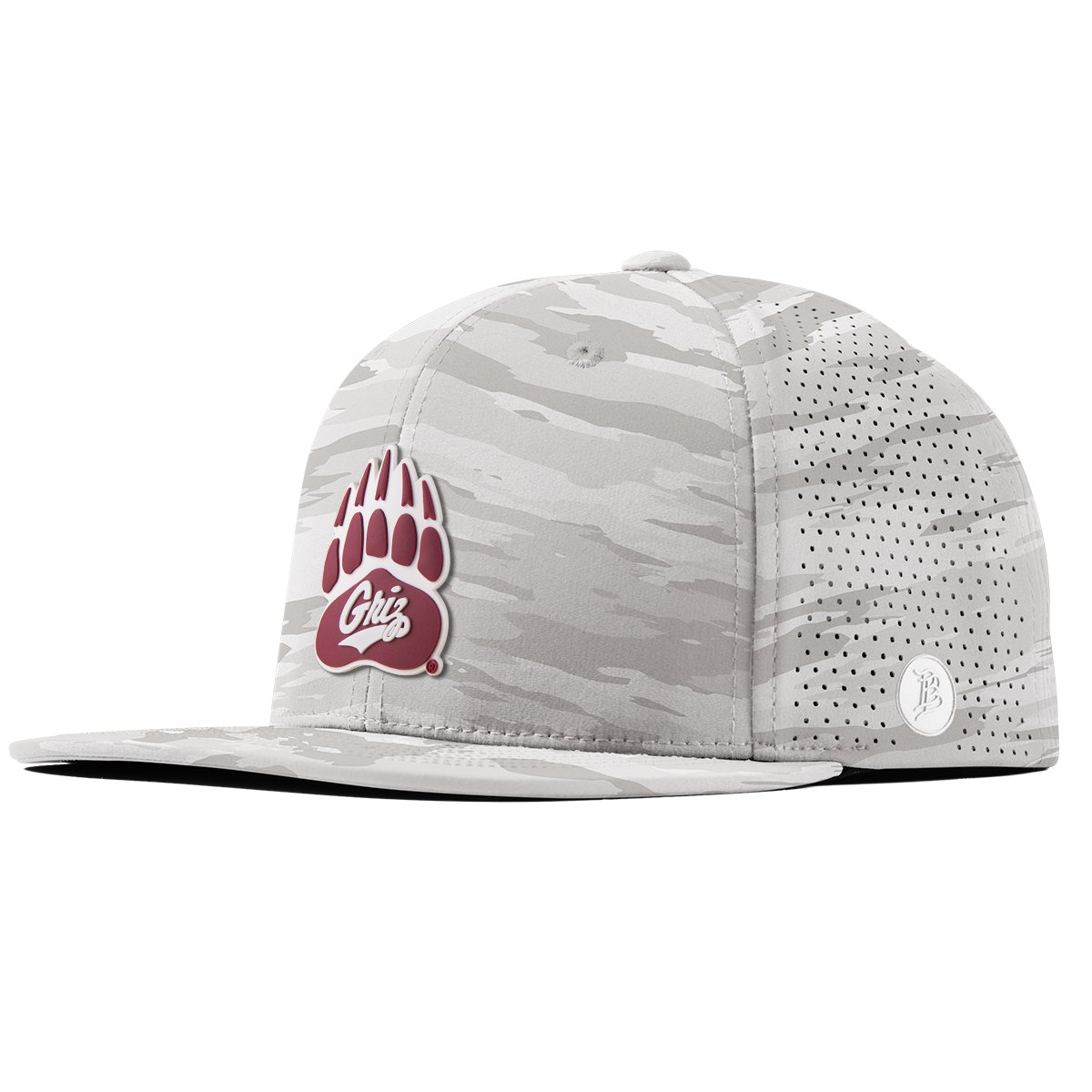 University of Montana "Montana Grizz" Flat Elite Arctic Camo