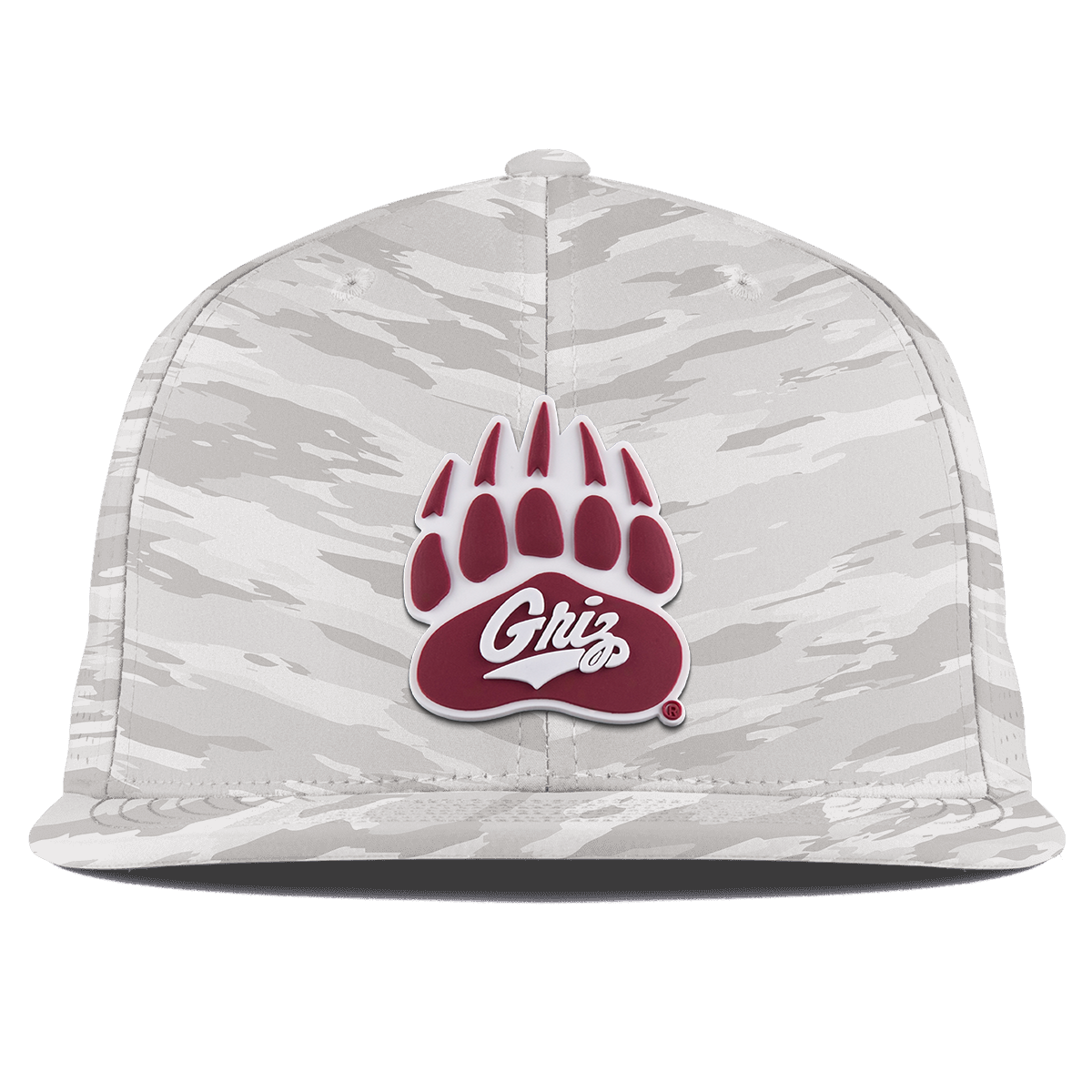 University of Montana "Montana Grizz" Flat Elite Arctic Camo