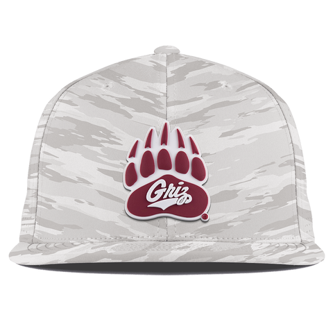 University of Montana "Montana Grizz" Flat Elite Arctic Camo