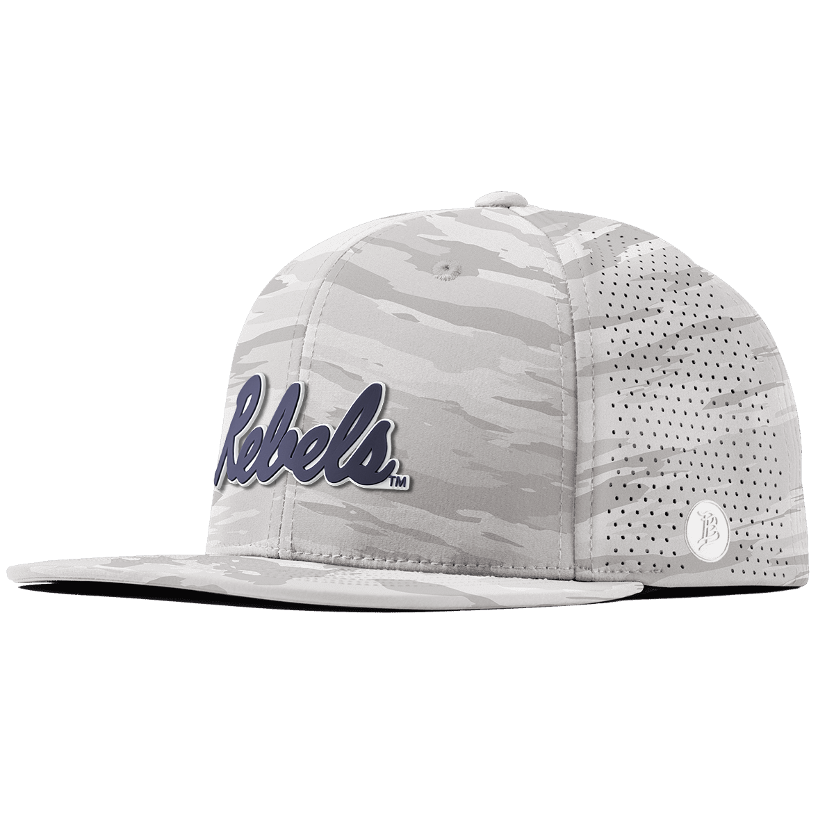 University of Mississippi "Ole Miss Navy Rebels" Flat Elite Arctic Camo