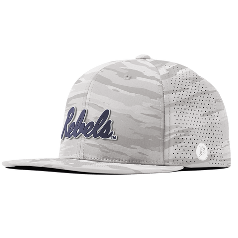 University of Mississippi "Ole Miss Navy Rebels" Flat Elite Arctic Camo