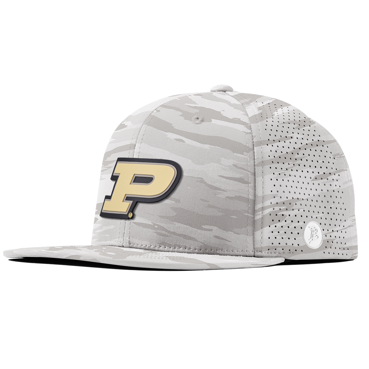 Purdue University "Purdue Block" Flat Elite Arctic Camo