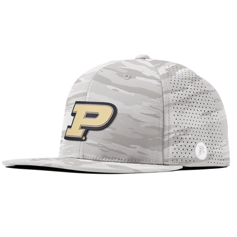 Purdue University "Purdue Block" Flat Elite Arctic Camo