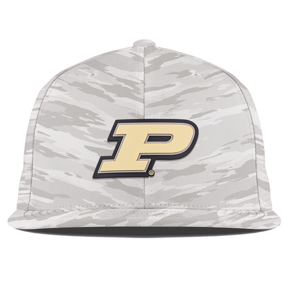 Purdue University "Purdue Block" Flat Elite Arctic Camo