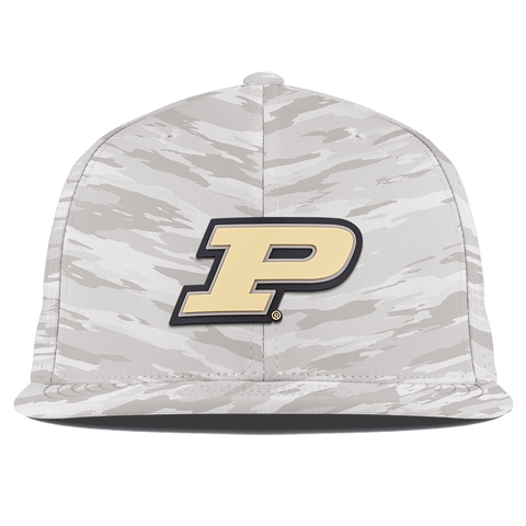 Purdue University "Purdue Block" Flat Elite Arctic Camo