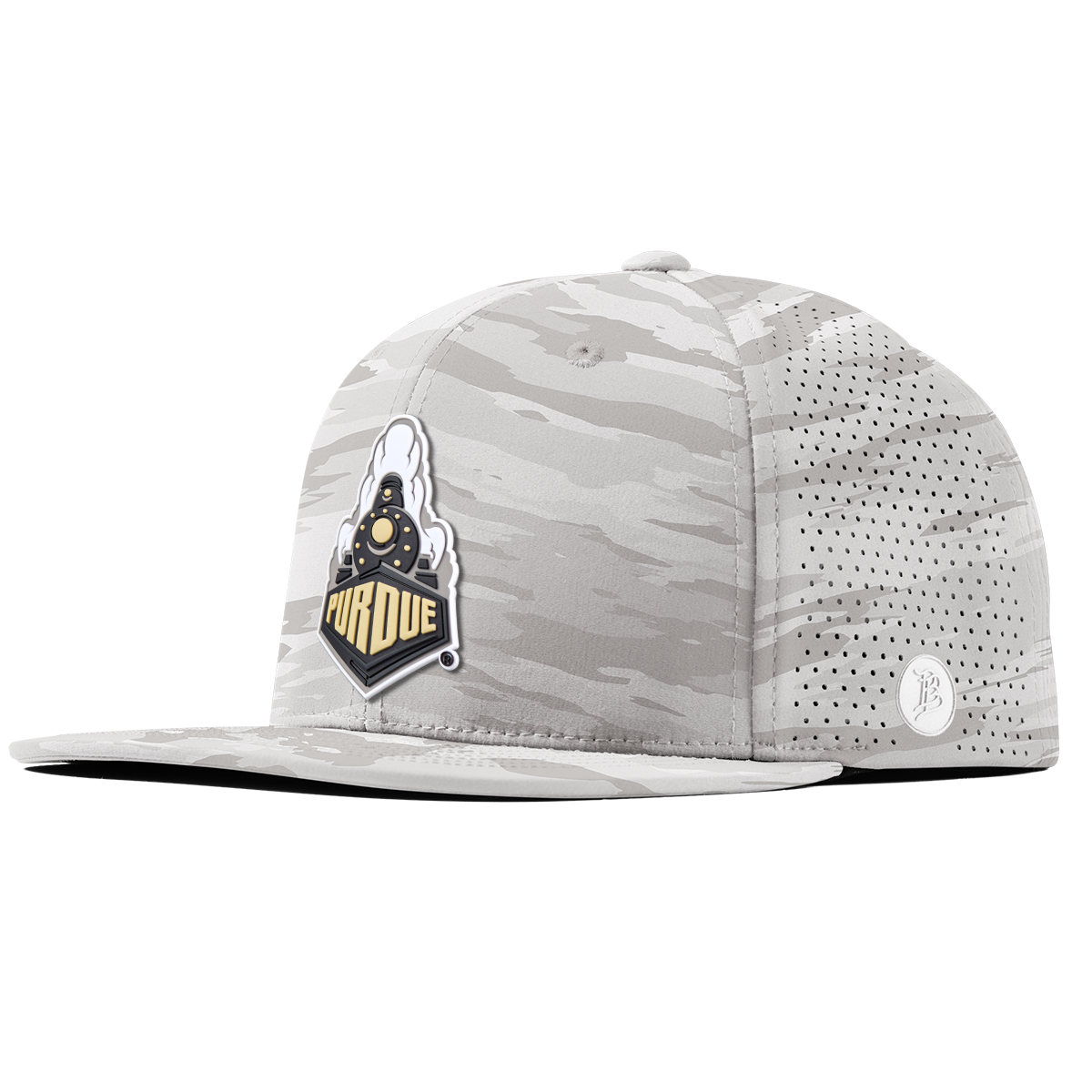 Purdue University "Purdue Team Logo" Flat Elite Arctic Camo