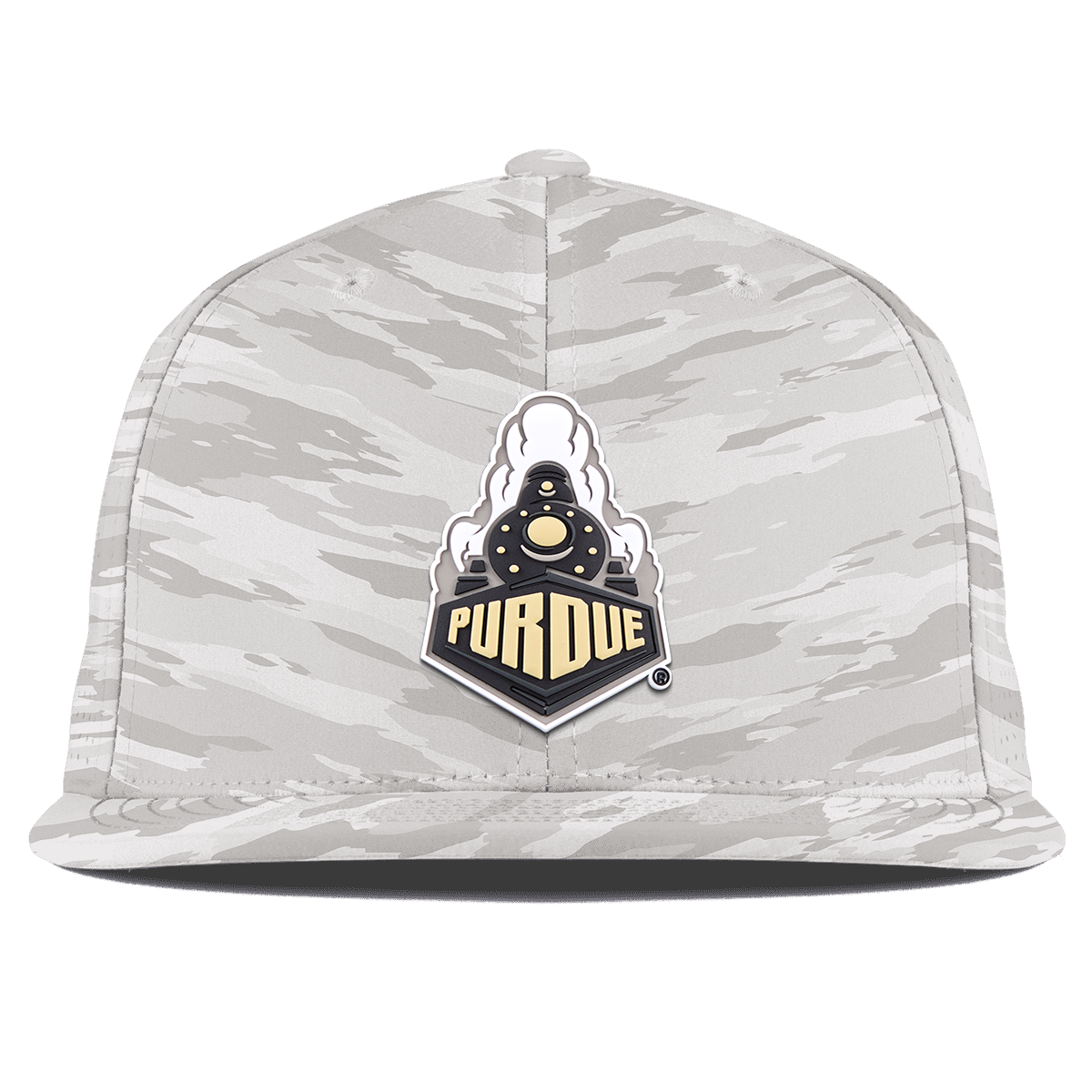 Purdue University "Purdue Team Logo" Flat Elite Arctic Camo