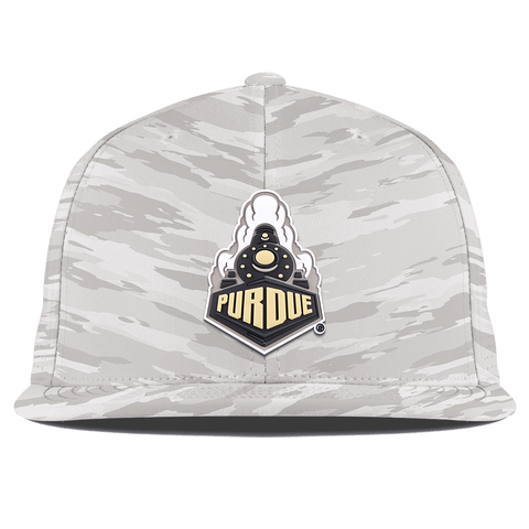 Purdue University "Purdue Team Logo" Flat Elite Arctic Camo