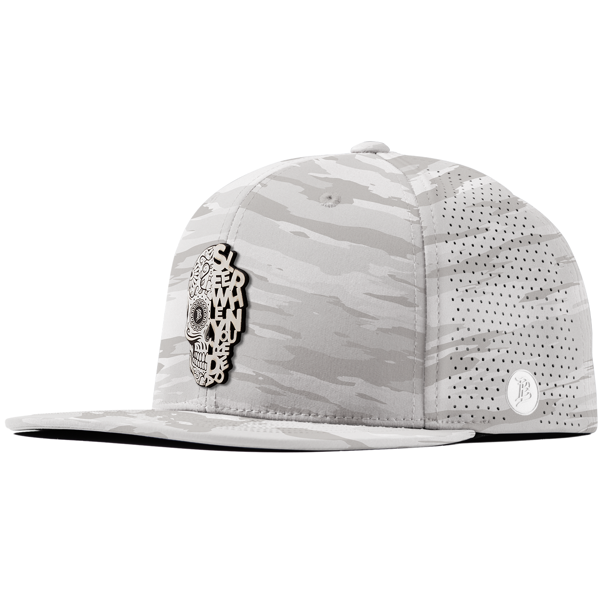 Sleep When You're Dead Skull Elite Classic Arctic Camo