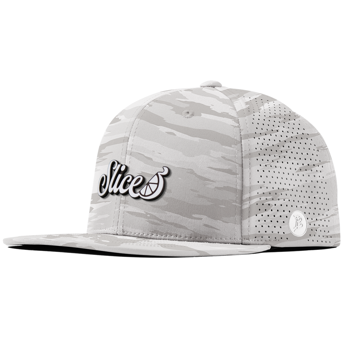 Sliced Script Flat Elite Arctic Camo