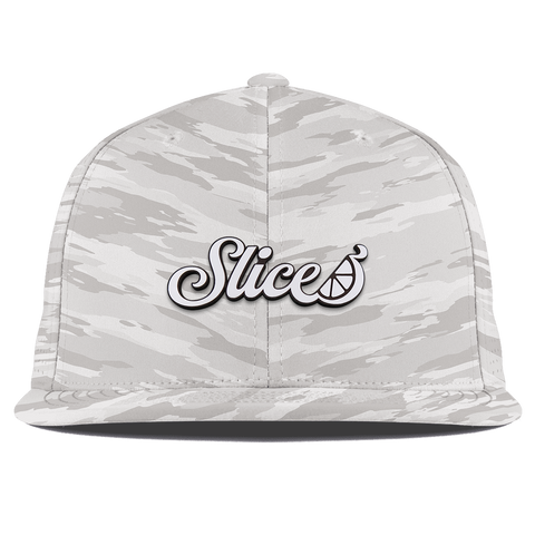 Sliced Script Flat Elite Arctic Camo
