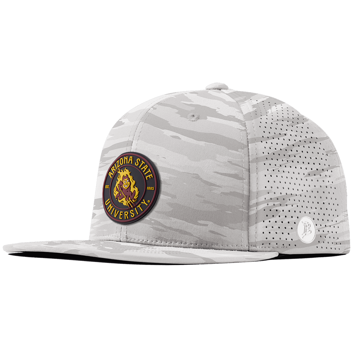 Arizona State University "Sparky's Legacy Dark" Flat Elite Arctic Camo