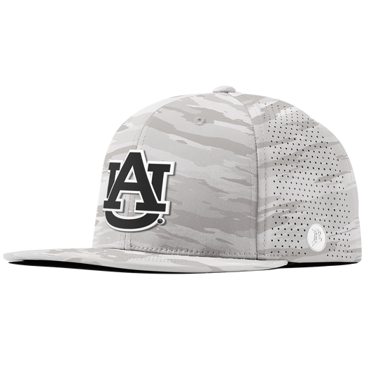 Auburn University "Vintage Auburn Team Logo" Flat Elite Arctic Camo