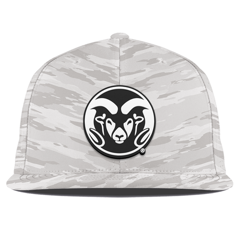 Colorado State University "Vintage CSU Team Logo" Flat Elite Arctic Camo