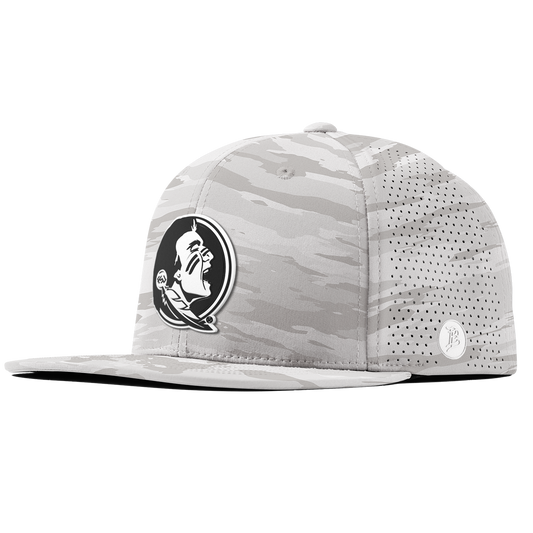 Florida State University "Vintage FSU Team Logo" Flat Elite Arctic Camo