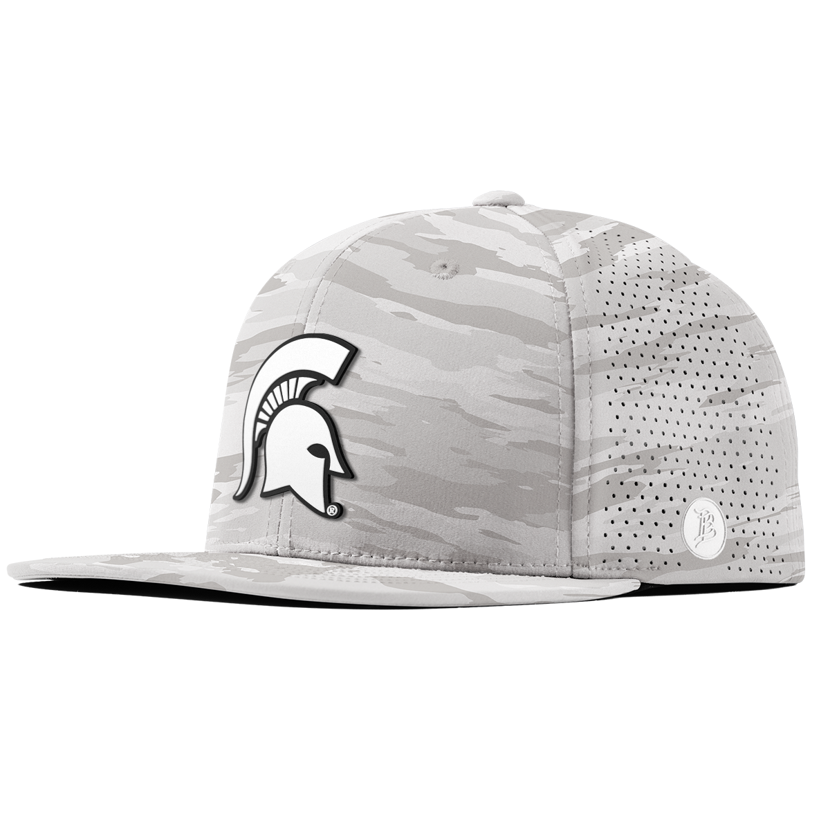 Michigan State University "Vintage MSU Team Logo" Flat Elite Arctic Camo