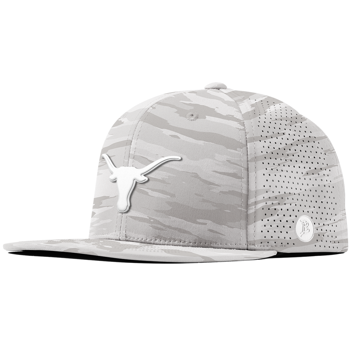 University of Texas "Vintage Texas Longhorn" Flat Elite Arctic Camo
