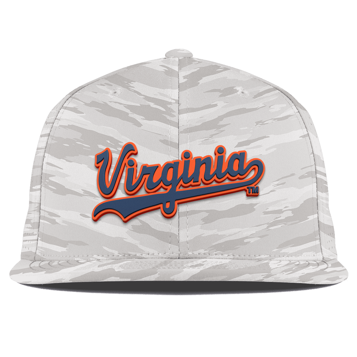 University of Virginia "Virginia Script" Flat Elite Arctic Camo