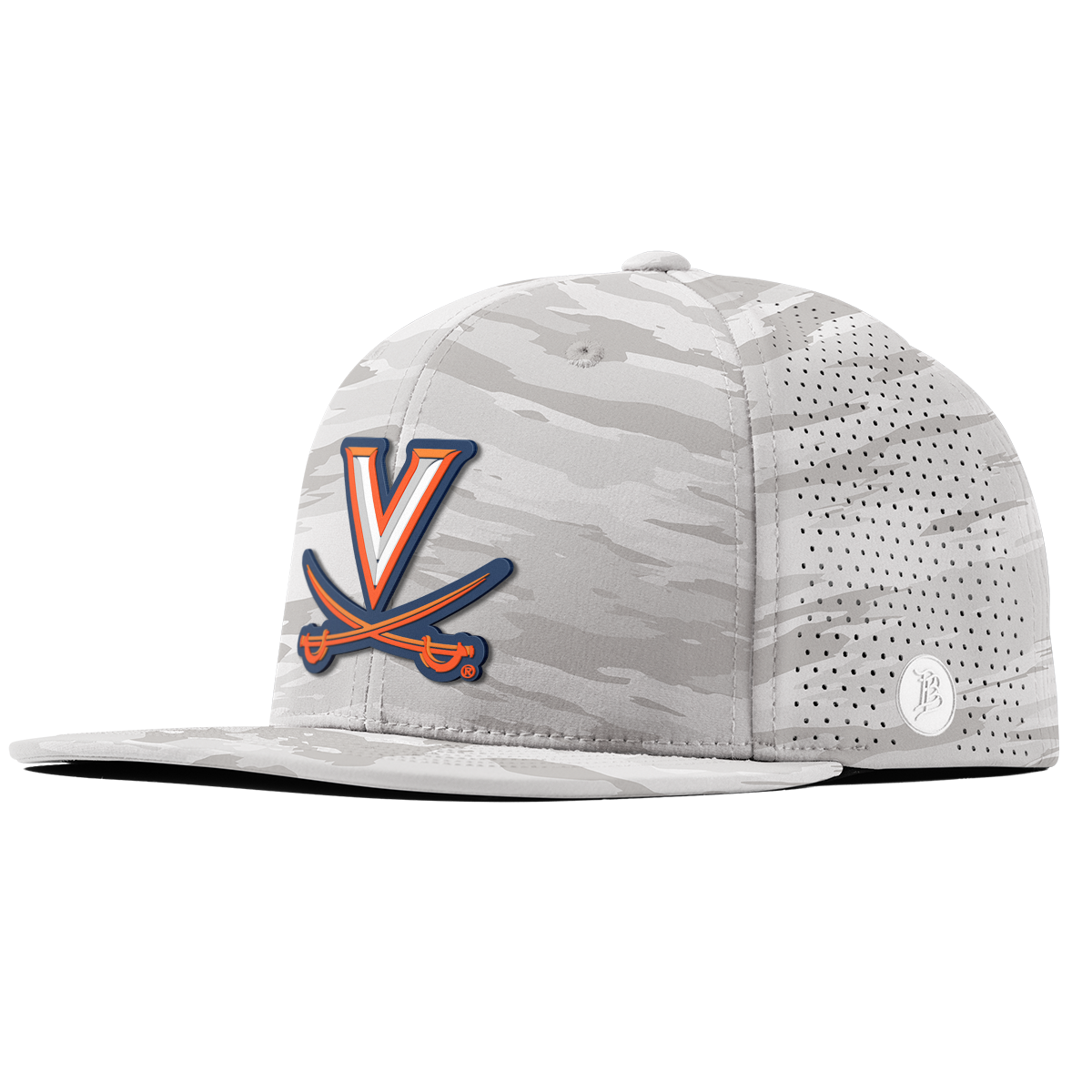University of Virginia "Virginia Team Logo" Flat Elite Arctic Camo