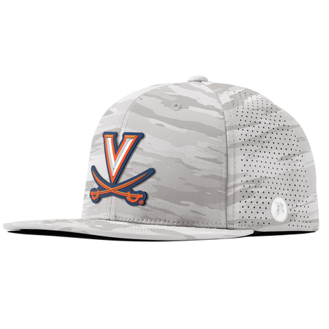 University of Virginia "Virginia Team Logo" Flat Elite Arctic Camo