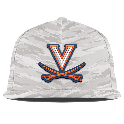 University of Virginia "Virginia Team Logo" Flat Elite Arctic Camo