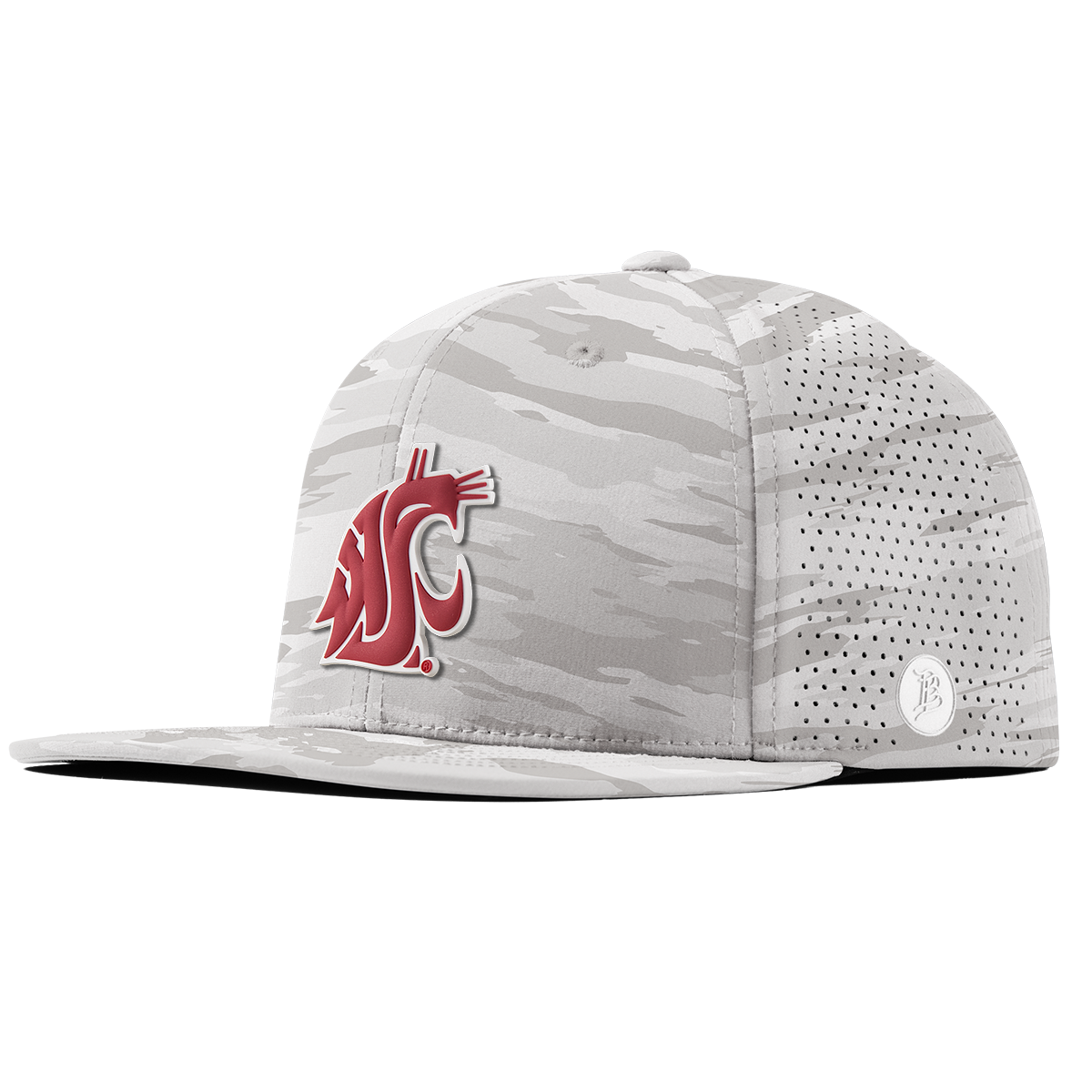 Washington State University "Washington State Team Logo" Flat Elite Arctic Camo